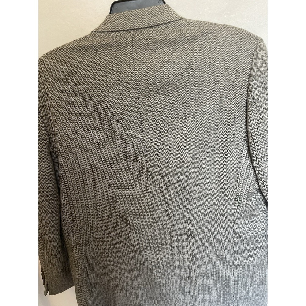 Roberto Villini 44R Beige Sport Coat Blazer Jacket 3button‎ Wool - Picture 4 of 6